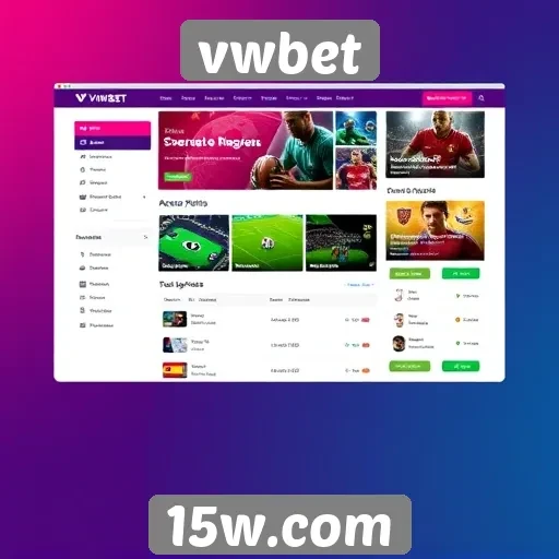 análise da interface do usuário do site vwbet